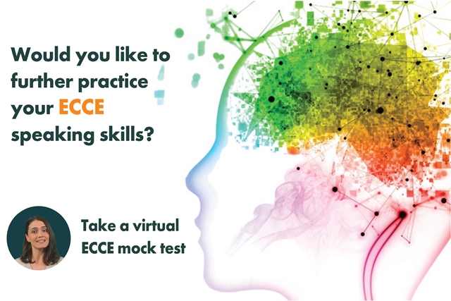 Take a virtual ECCE speaking test